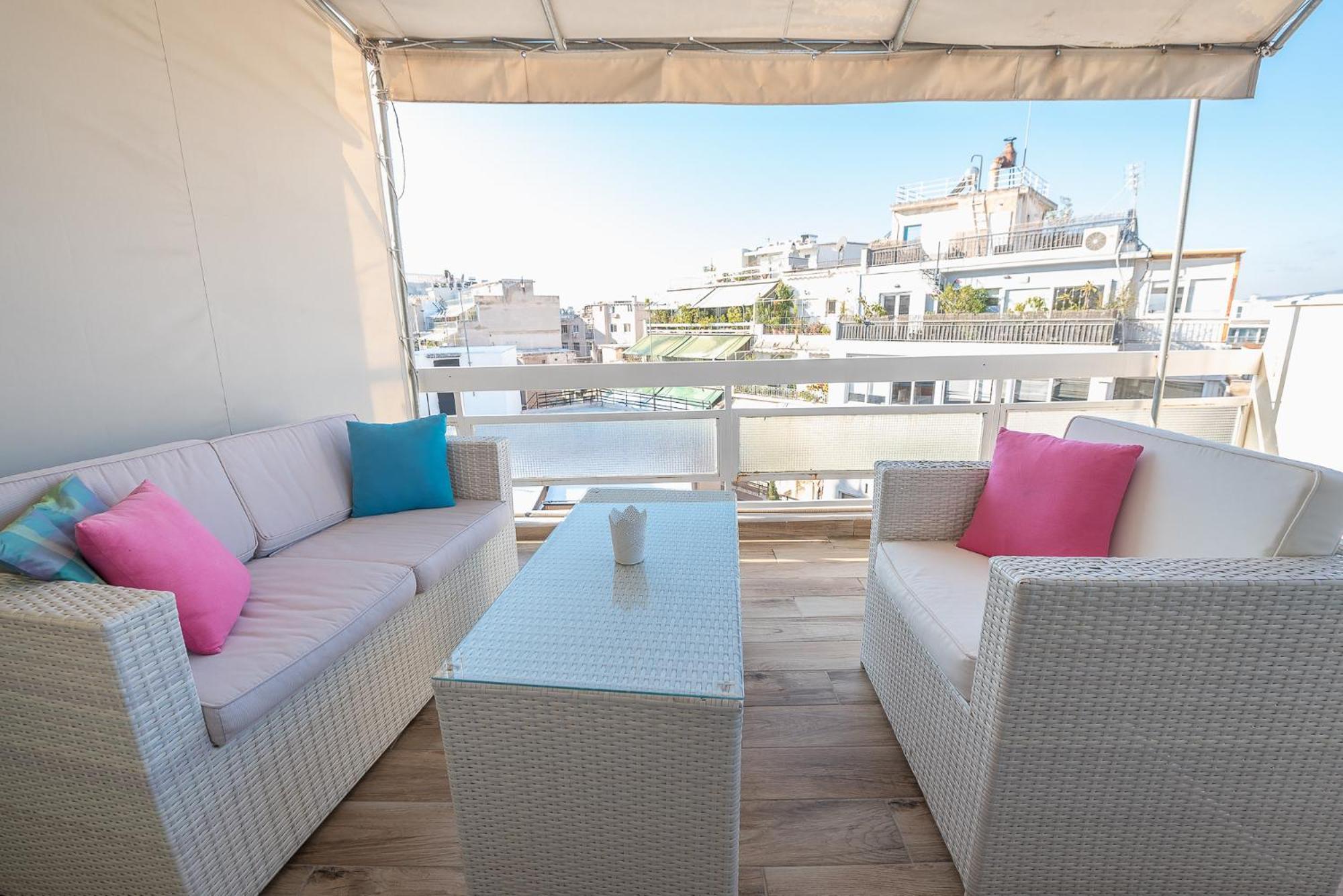 Stunning Acropolis View At City Center Athènes Extérieur photo